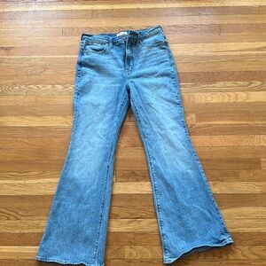 Madewell perfect vintage flared jeans size 29